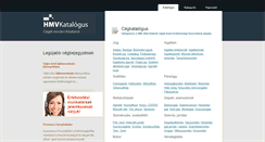 Desktop Screenshot of hmv.hu
